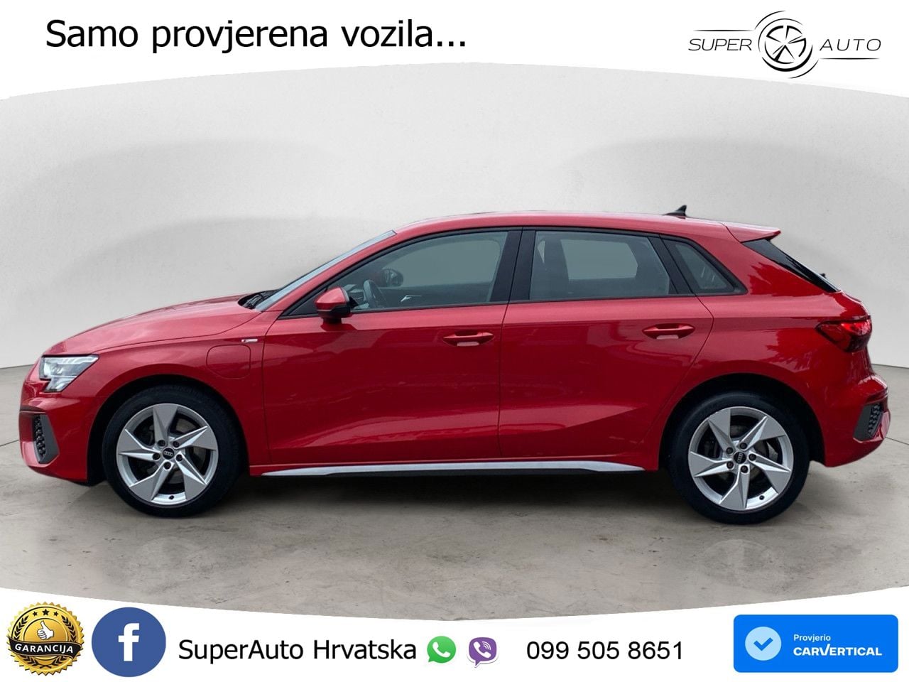 Audi A3 40 TFSIe (204 KS) S tronic S line