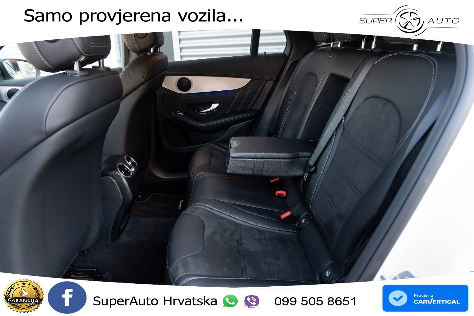 Mercedes GLC Coupe AMG 63 V8 (476 KS) 4MATIC+ MCT ZRAČNI+ACC+GR SJED+KAM
