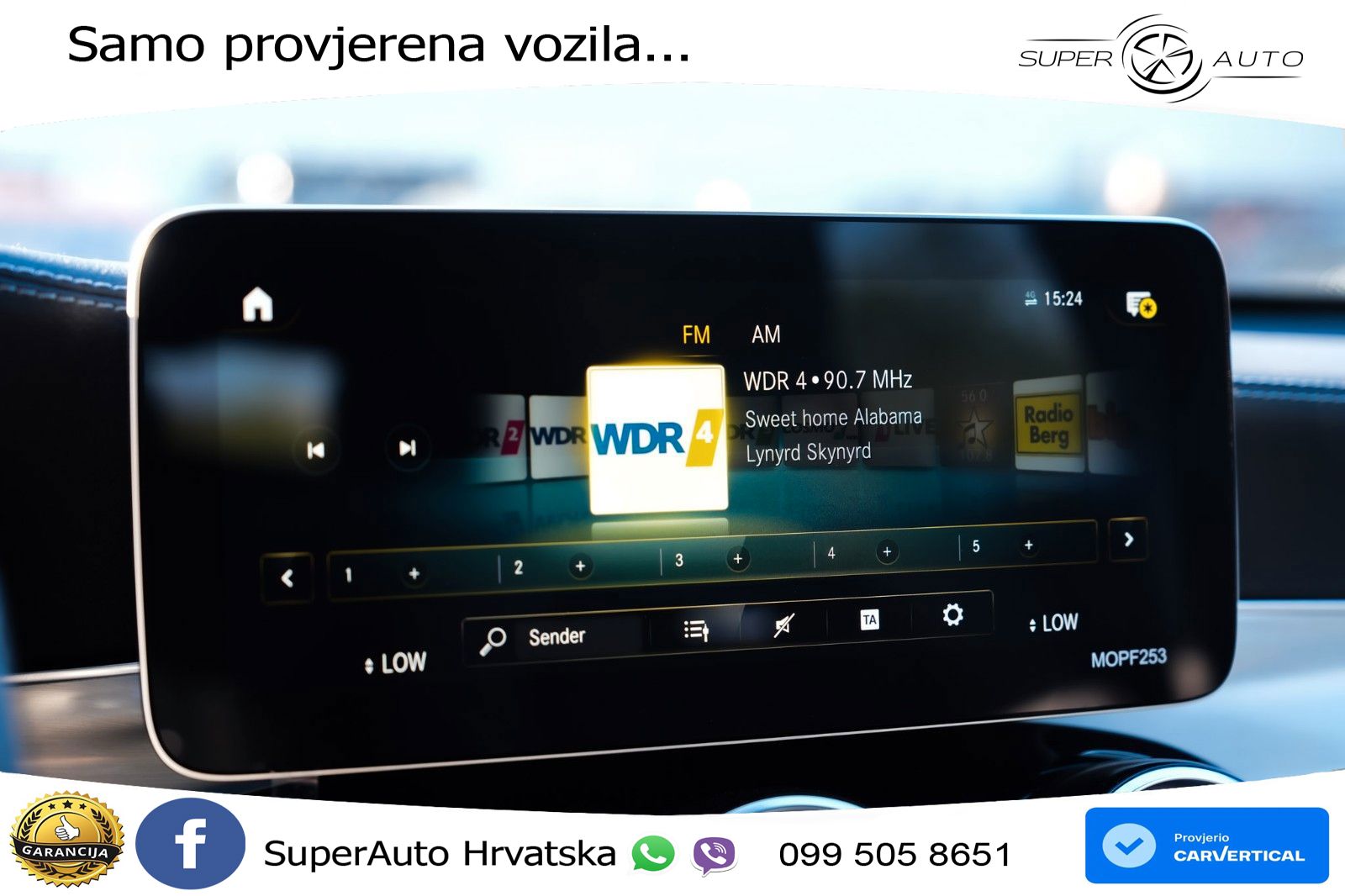 Mercedes GLC Coupe AMG 63 V8 (476 KS) 4MATIC+ MCT ZRAČNI+ACC+GR SJED+KAM