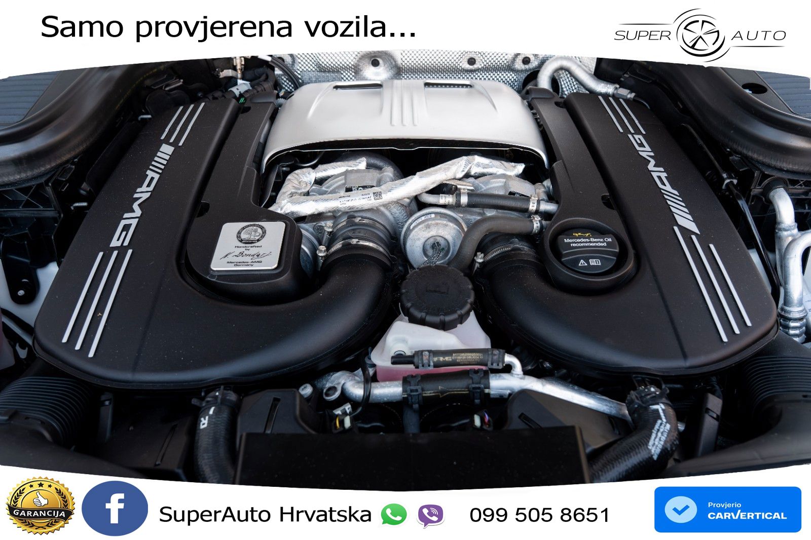Mercedes GLC Coupe AMG 63 V8 (476 KS) 4MATIC+ MCT ZRAČNI+ACC+GR SJED+KAM