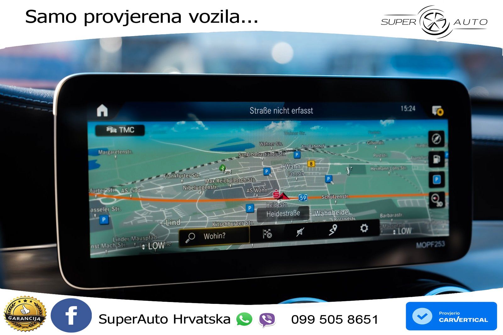 Mercedes GLC Coupe AMG 63 V8 (476 KS) 4MATIC+ MCT ZRAČNI+ACC+GR SJED+KAM