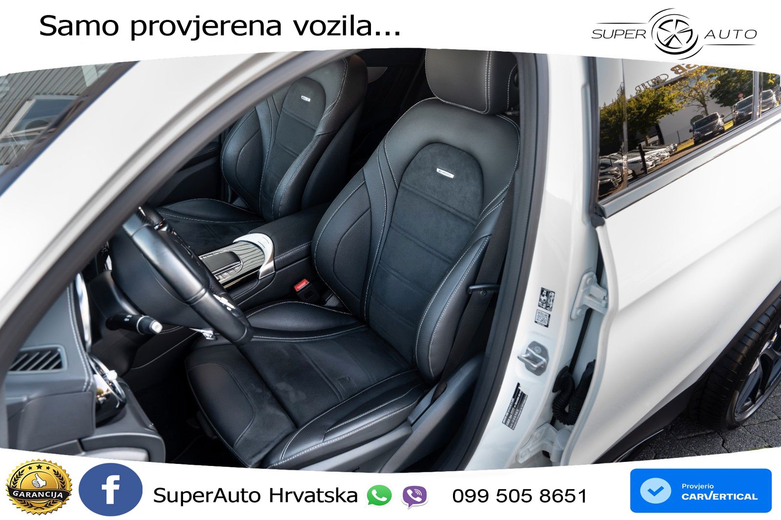 Mercedes GLC Coupe AMG 63 V8 (476 KS) 4MATIC+ MCT ZRAČNI+ACC+GR SJED+KAM