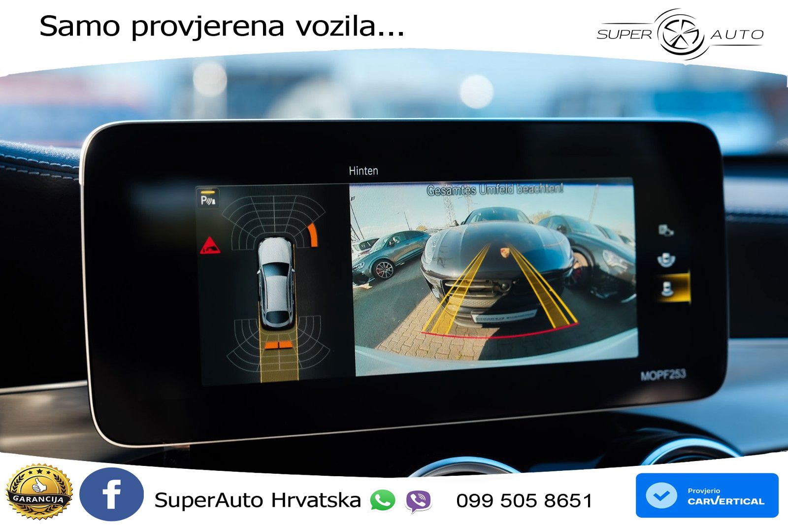 Mercedes GLC Coupe AMG 63 V8 (476 KS) 4MATIC+ MCT ZRAČNI+ACC+GR SJED+KAM