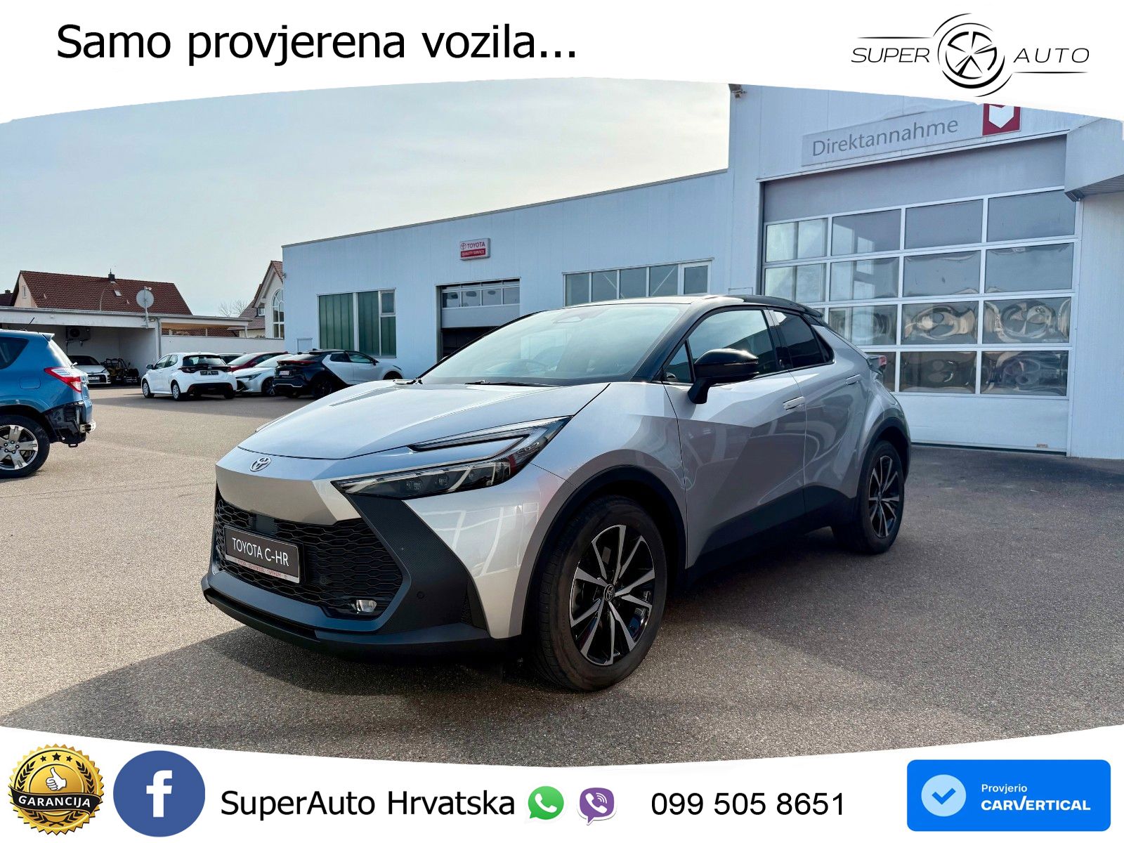 Toyota C-HR 2.0 (223 KS) PHEV e-CVT Team D LED+GR SJED+ACC