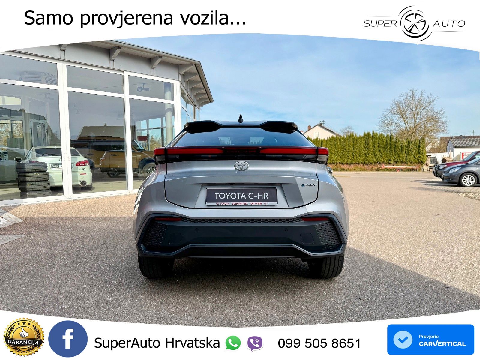 Toyota C-HR 2.0 (223 KS) PHEV e-CVT Team D LED+GR SJED+ACC