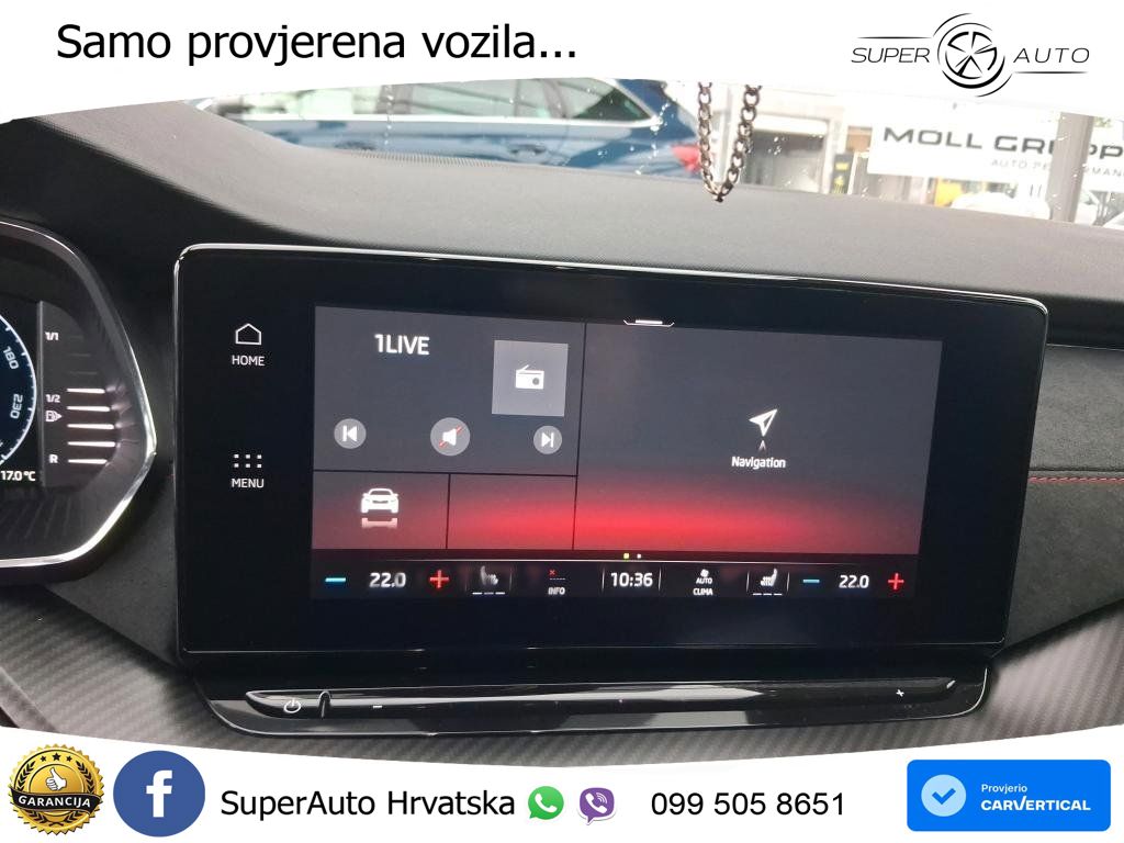 Škoda Octavia Combi RS 2.0 TDI (200 KS) DSG MATRIX+GR SJED+KAM