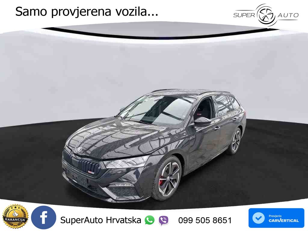 Škoda Octavia Combi RS 2.0 TDI (200 KS) DSG MATRIX+GR SJED+KAM