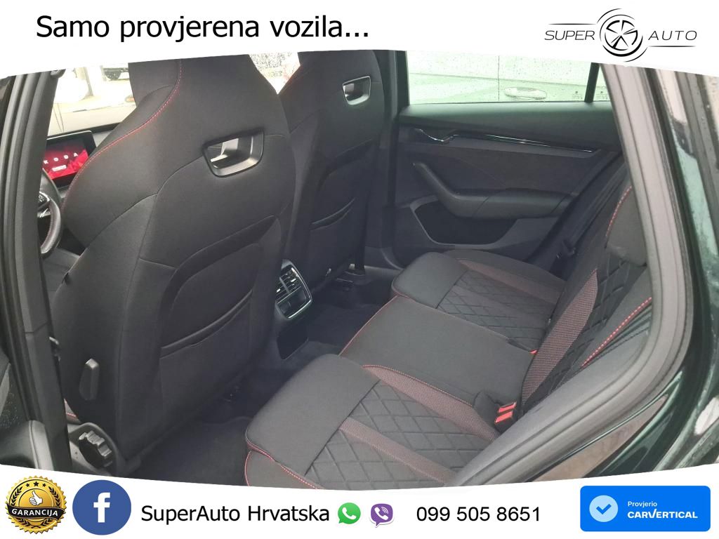 Škoda Octavia Combi RS 2.0 TDI (200 KS) DSG MATRIX+GR SJED+KAM
