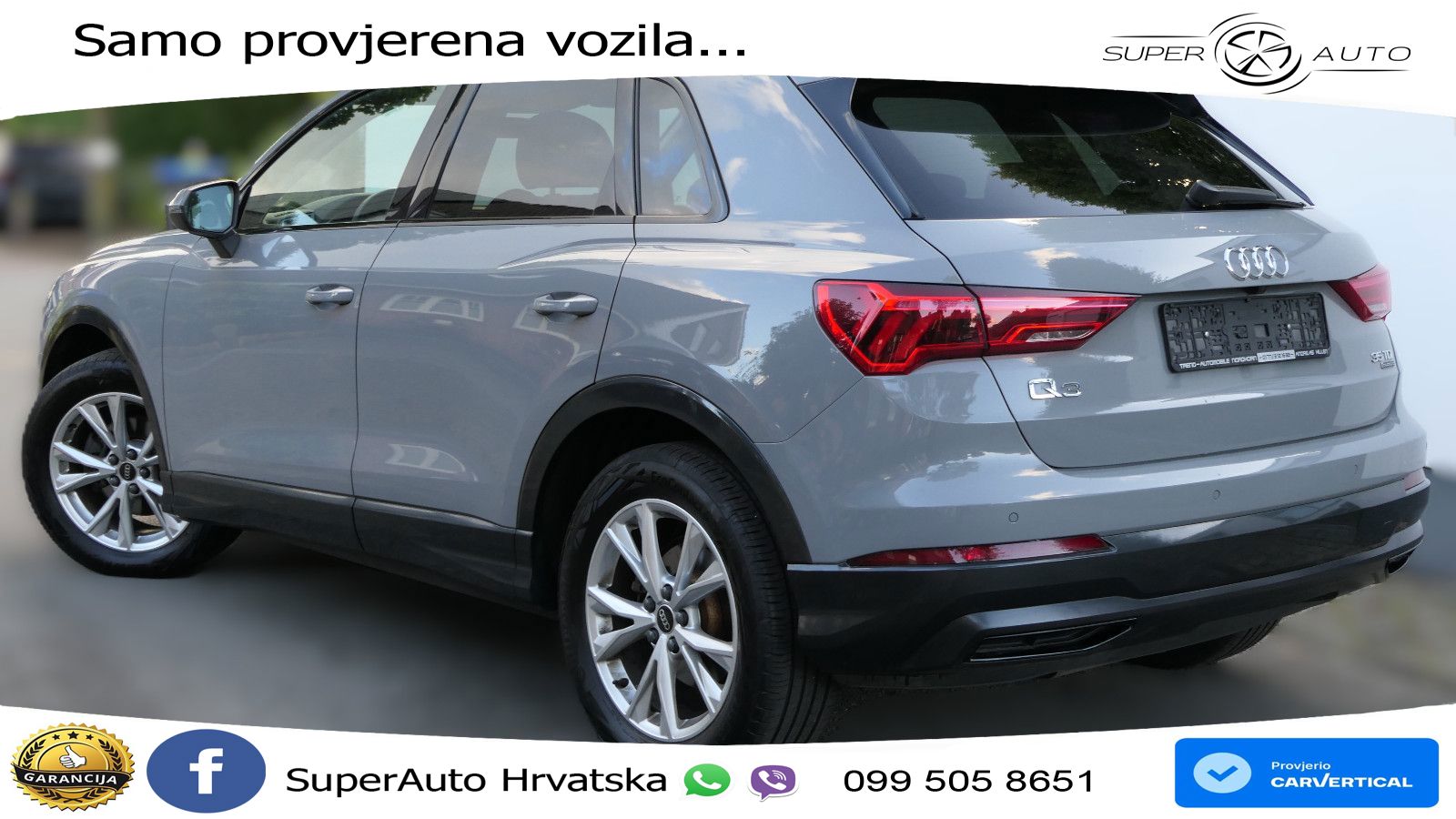 Audi Q3 35 TDI (150 KS) quattro S tronic MATRIX+GR SJED+KAM