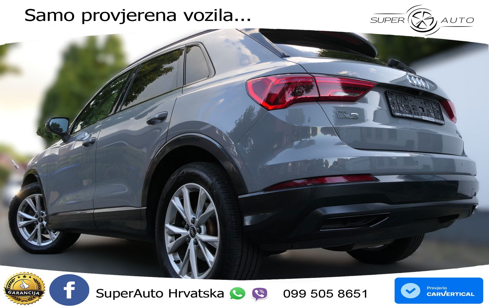 Audi Q3 35 TDI (150 KS) quattro S tronic MATRIX+GR SJED+KAM