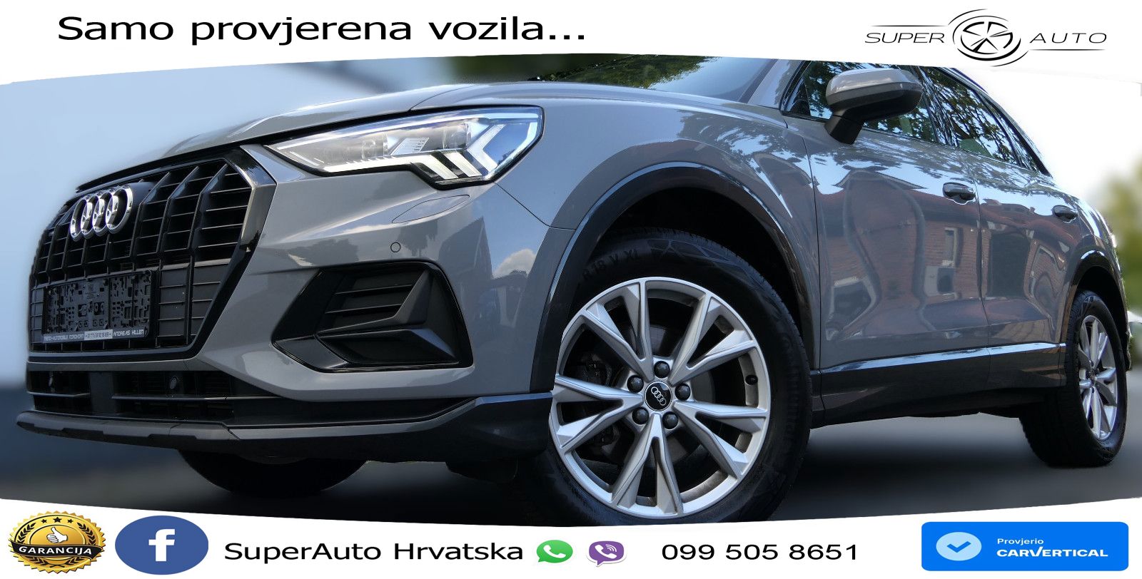 Audi Q3 35 TDI (150 KS) quattro S tronic MATRIX+GR SJED+KAM