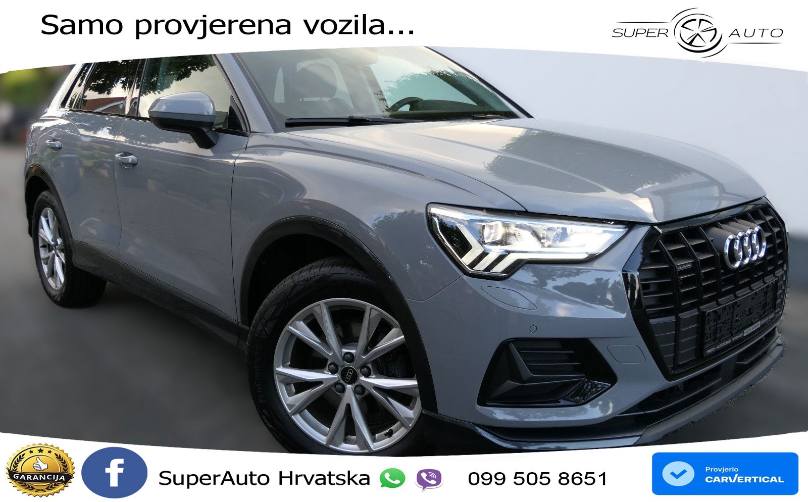 Audi Q3 35 TDI (150 KS) quattro S tronic MATRIX+GR SJED+KAM