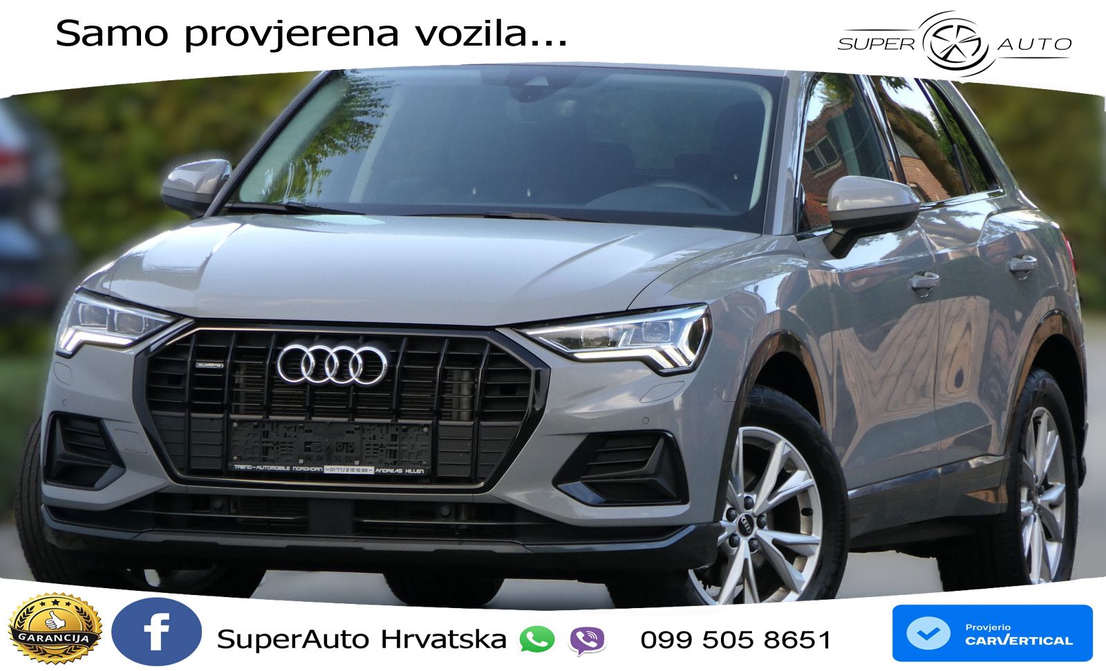 Audi Q3 35 TDI (150 KS) quattro S tronic MATRIX+GR SJED+KAM