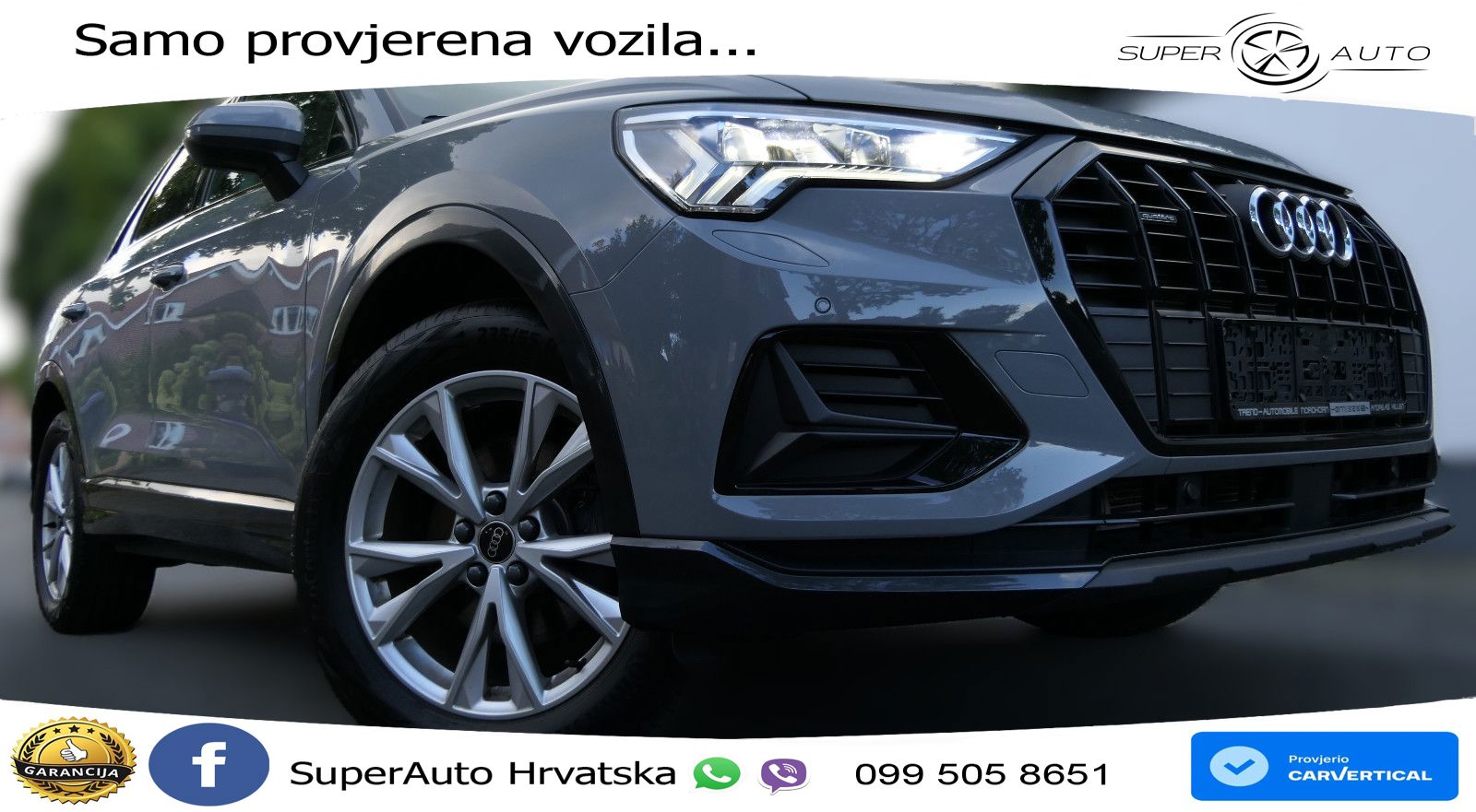 Audi Q3 35 TDI (150 KS) quattro S tronic MATRIX+GR SJED+KAM
