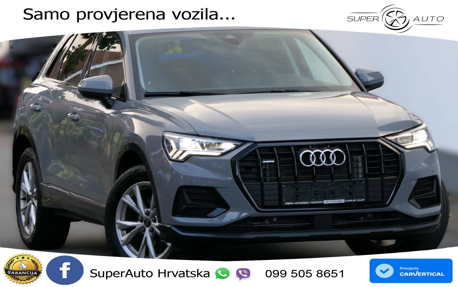 Audi Q3 35 TDI (150 KS) quattro S tronic MATRIX+GR SJED+KAM