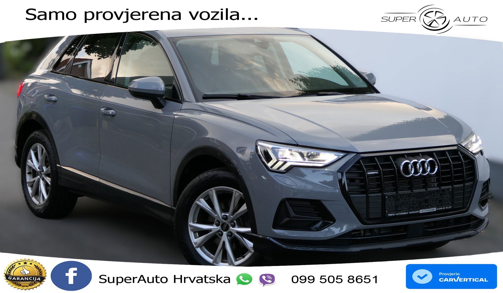 Audi Q3 35 TDI (150 KS) quattro S tronic MATRIX+GR SJED+KAM