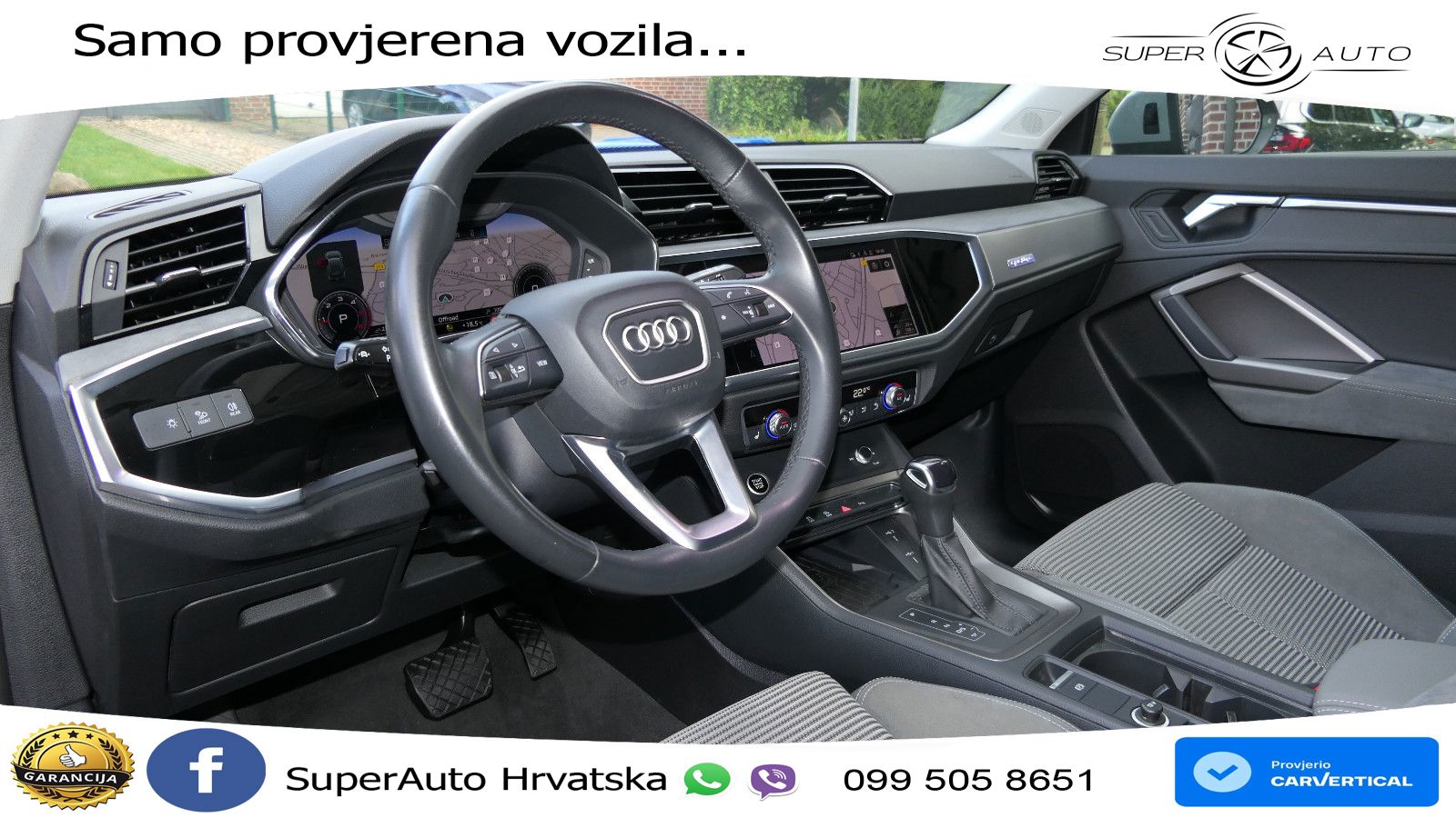 Audi Q3 35 TDI (150 KS) quattro S tronic MATRIX+GR SJED+KAM