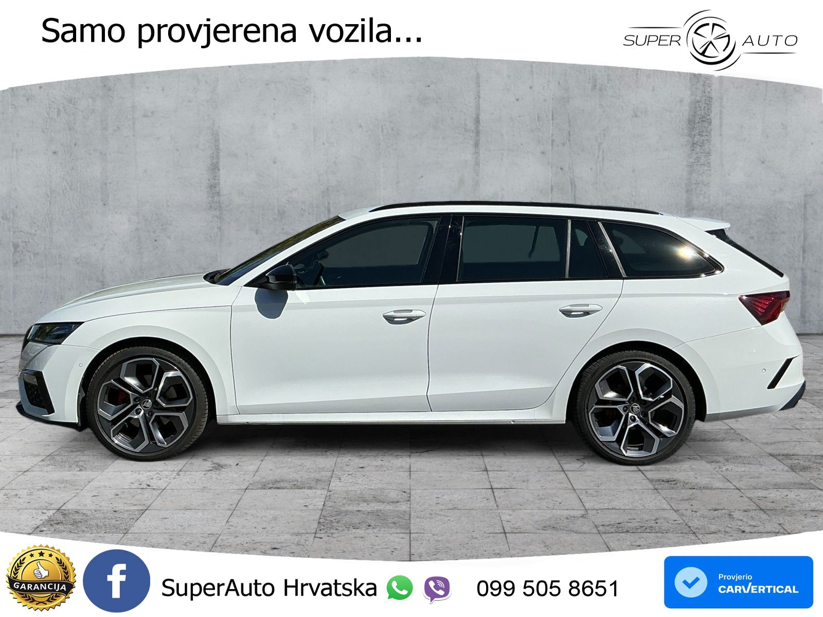 Škoda Octavia Combi RS 2.0 TDI (200 KS) 4x4 DSG LED+GR SJED+ACC