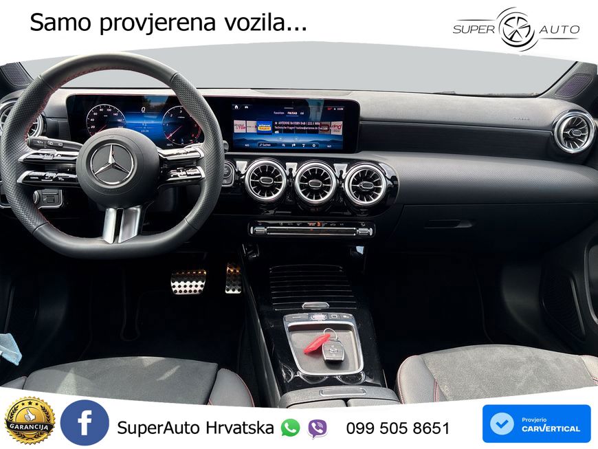 Mercedes-Benz A 180d 8G-DCT AMG LED+GR SJED+ACC
