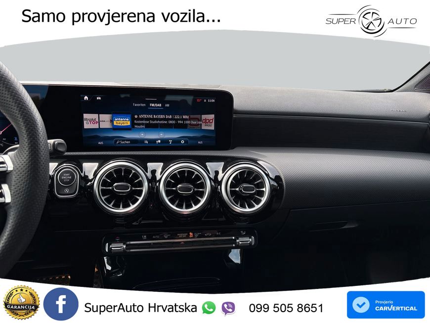 Mercedes-Benz A 180d 8G-DCT AMG LED+GR SJED+ACC
