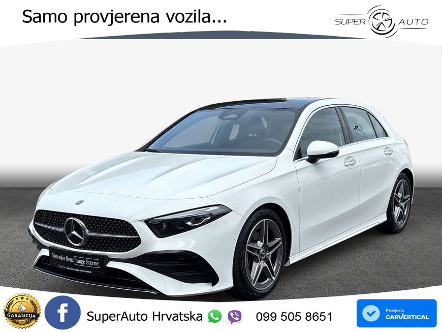 Mercedes-Benz A 180d 8G-DCT AMG LED+GR SJED+ACC