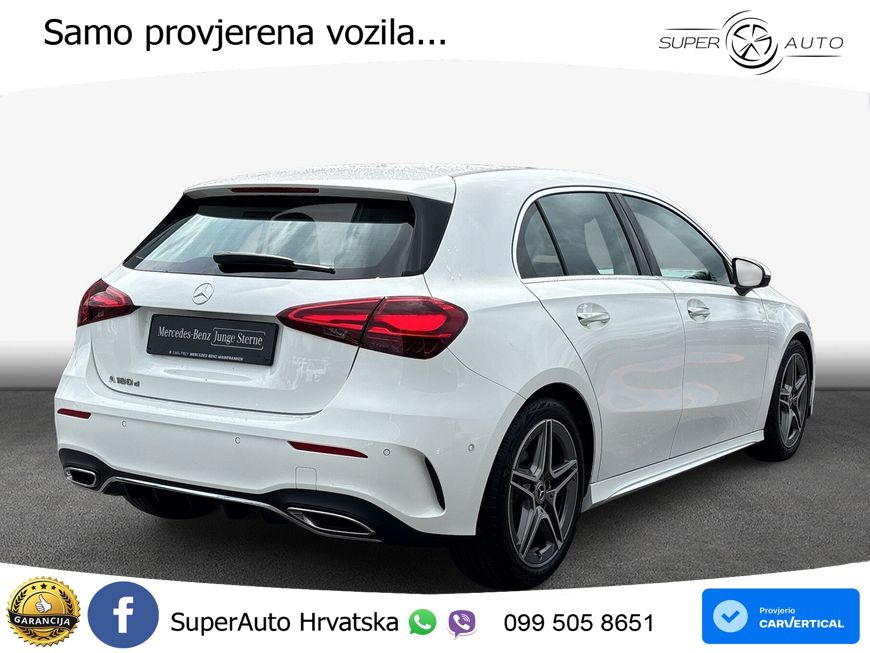 Mercedes-Benz A 180d 8G-DCT AMG LED+GR SJED+ACC