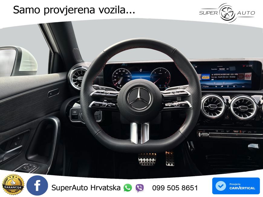 Mercedes-Benz A 180d 8G-DCT AMG LED+GR SJED+ACC
