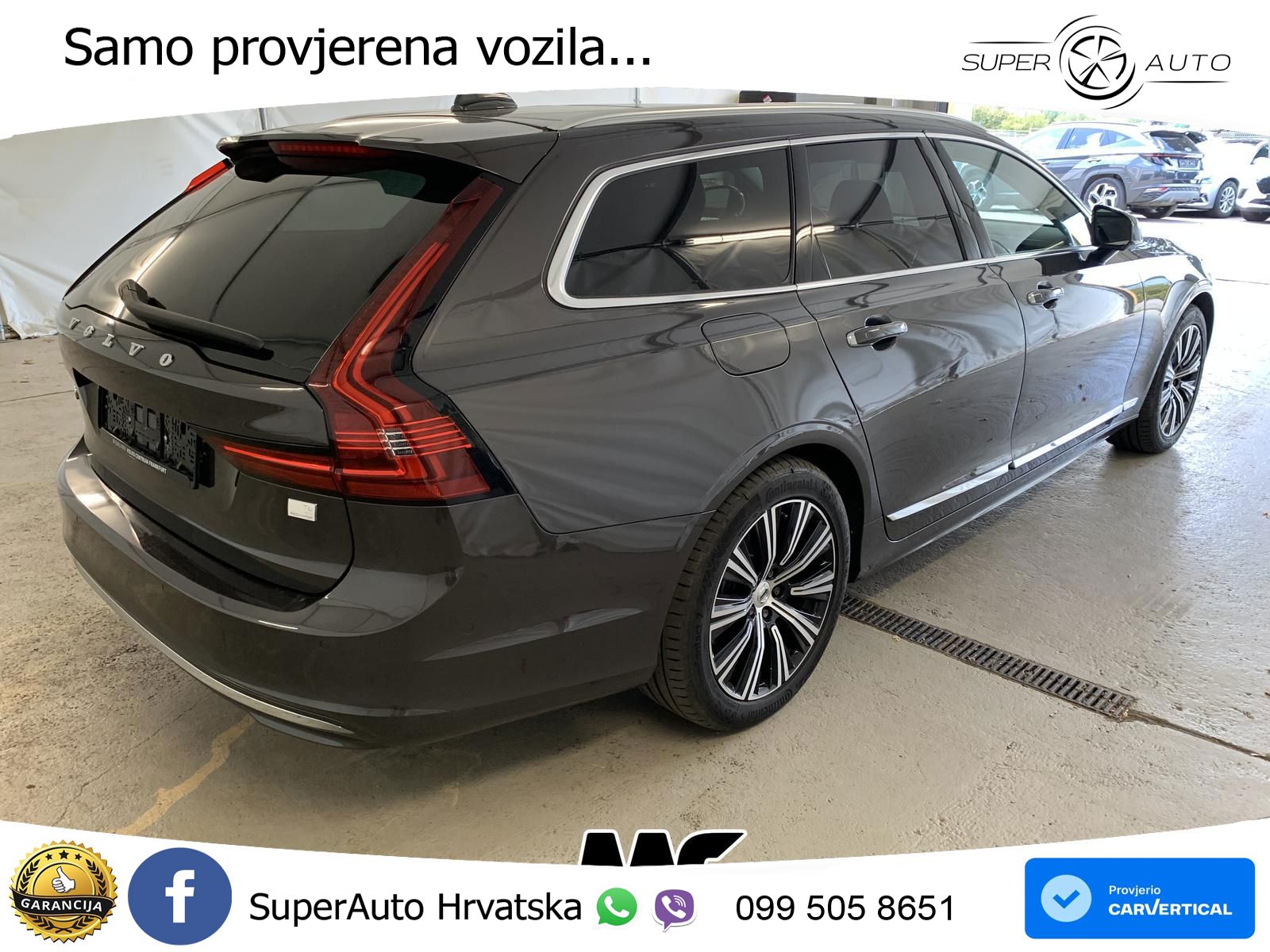 Volvo V90 Recharge T6 AWD Geartronic LED+GR SJED+ACC