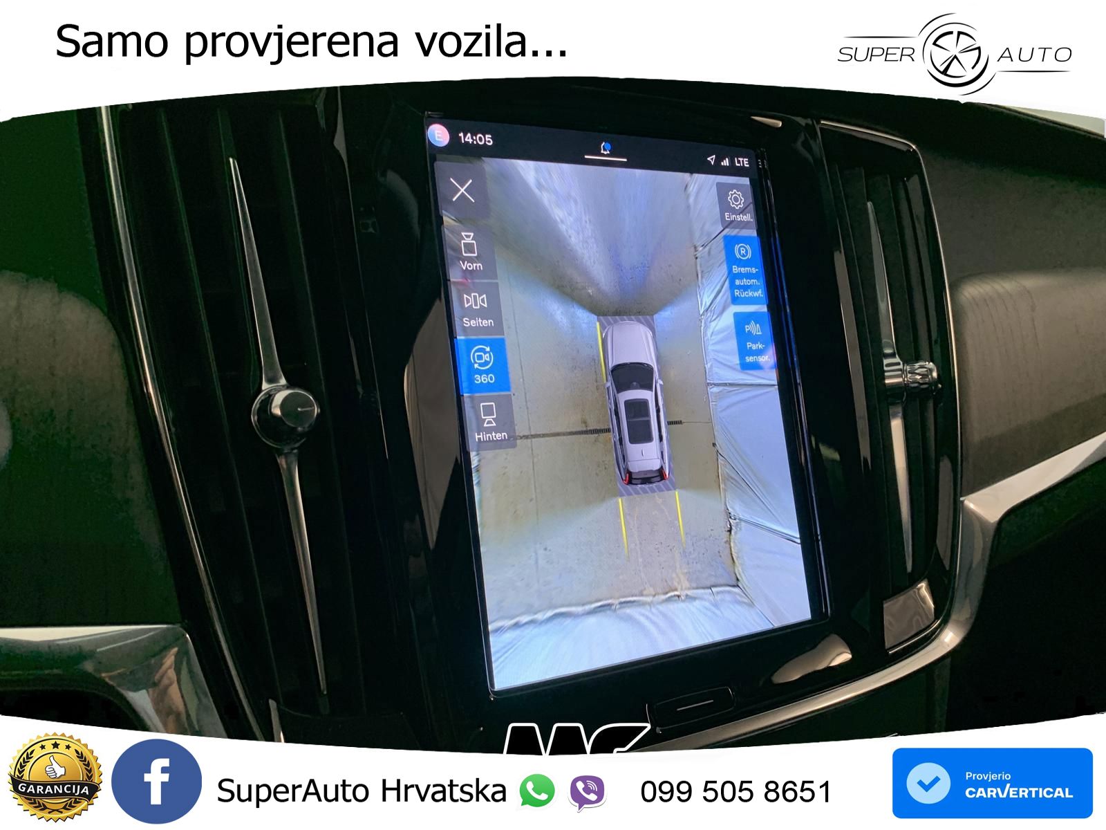 Volvo V90 Recharge T6 AWD Geartronic LED+GR SJED+ACC