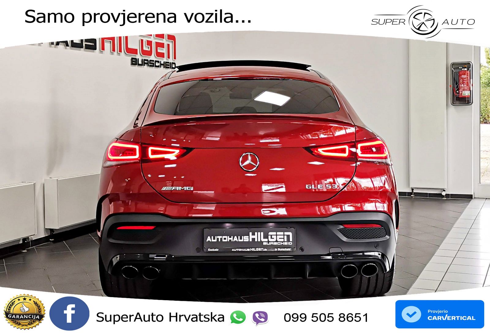Mercedes AMG GLE Coupe 53 (435 KS) EQ Boost 4MATIC+ AMG SPEEDSHIFT TCT 9G ACC+HEAD+4xGR SJED+360+PANO