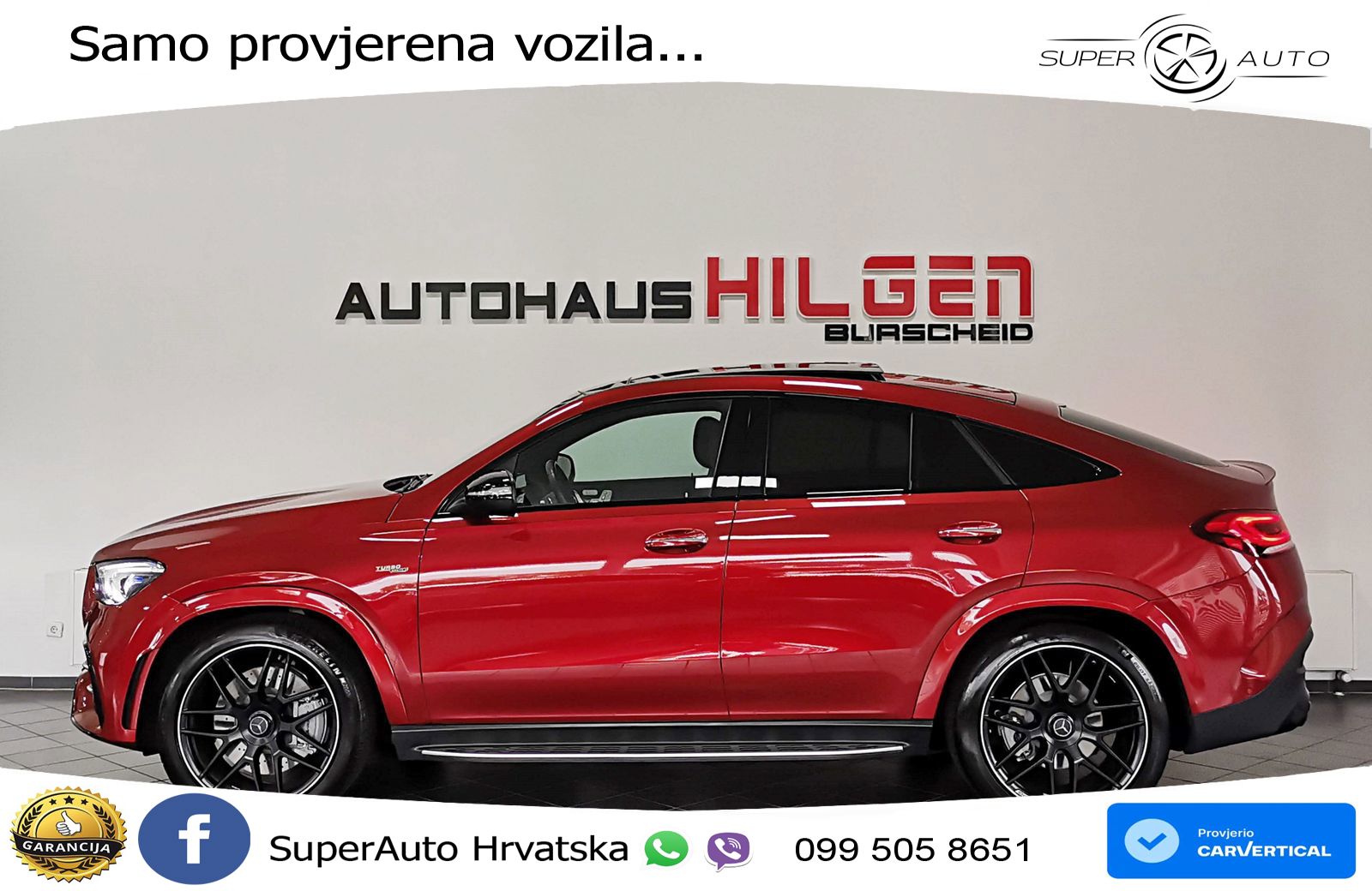 Mercedes AMG GLE Coupe 53 (435 KS) EQ Boost 4MATIC+ AMG SPEEDSHIFT TCT 9G ACC+HEAD+4xGR SJED+360+PANO