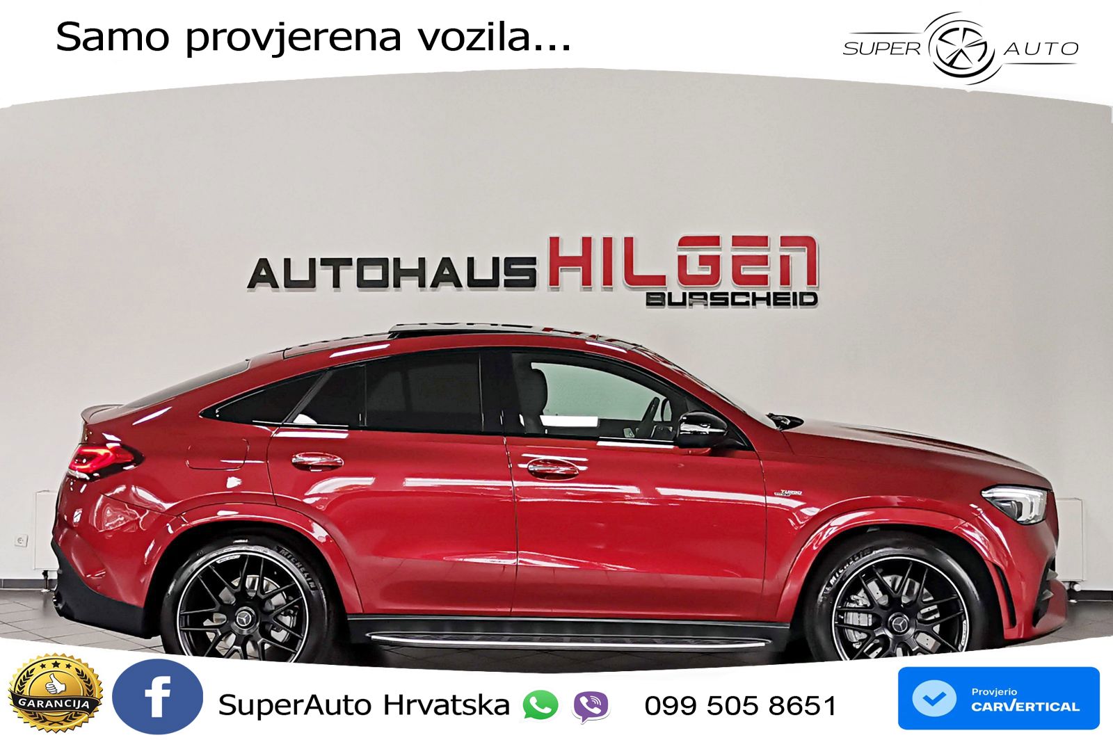 Mercedes AMG GLE Coupe 53 (435 KS) EQ Boost 4MATIC+ AMG SPEEDSHIFT TCT 9G ACC+HEAD+4xGR SJED+360+PANO