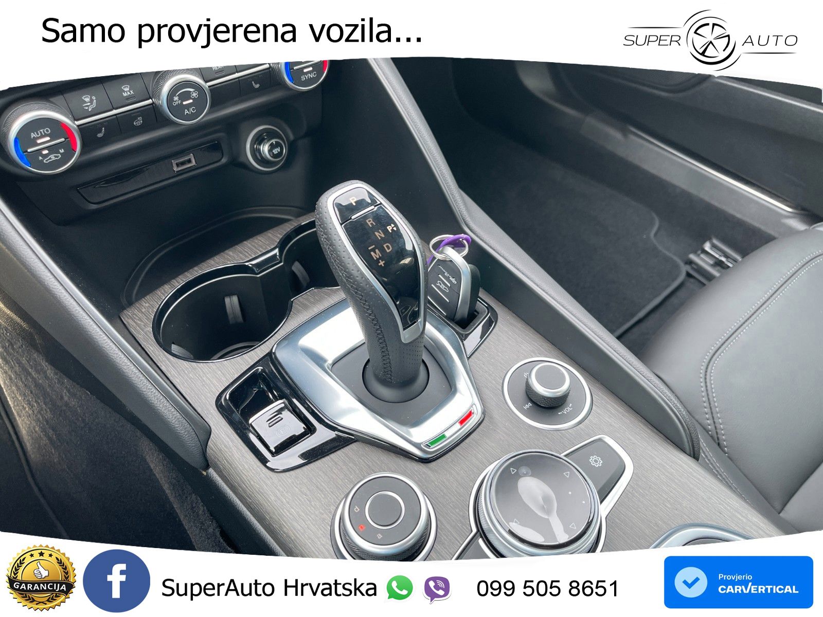 Alfa Romeo Giulia 2.0 Turbo (280 KS) Q4 Automatic LED+GR SJED+ACC