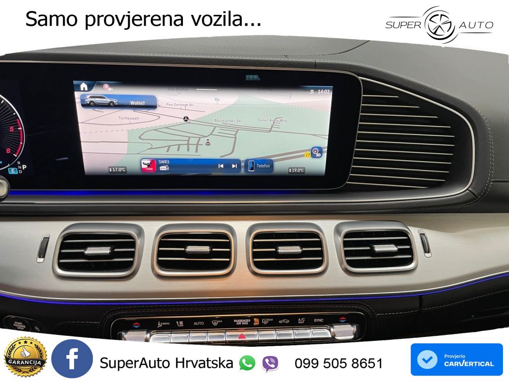 Mercedes-Benz GLS GLS 450d EQ Boost 4MATIC 9G-TRONIC AMG ZRAČNI+ACC+GR SJED+360+PANO