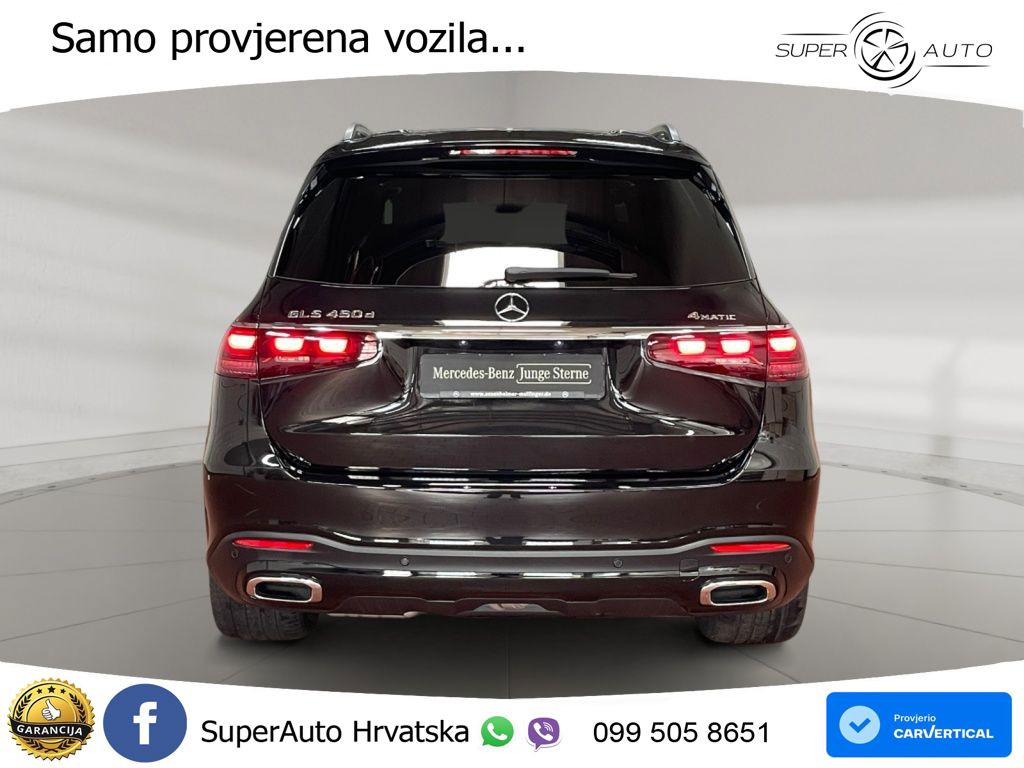 Mercedes-Benz GLS GLS 450d EQ Boost 4MATIC 9G-TRONIC AMG ZRAČNI+ACC+GR SJED+360+PANO