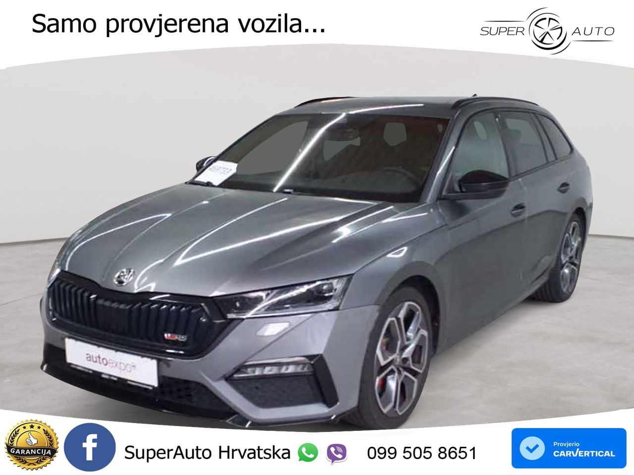 Skoda Octavia IV Combi RS 2.0 TSI (245 KS) DSG