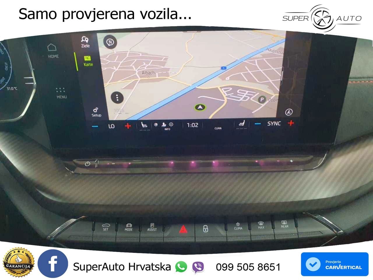 Skoda Octavia IV Combi RS 2.0 TSI (245 KS) DSG