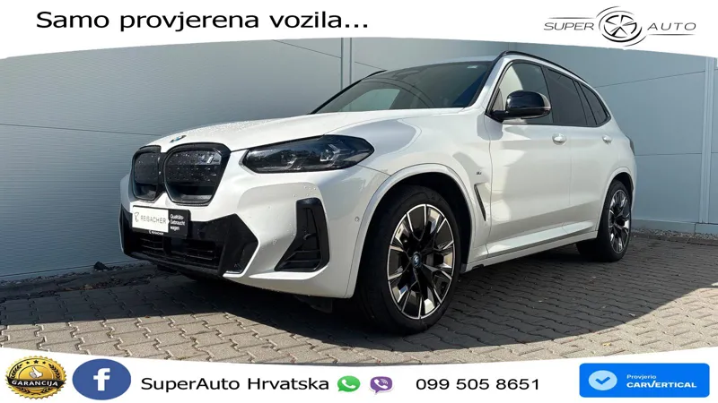 BMW iX3 80 kWh (286 KS) M Sport LED+GR SJED+ACC