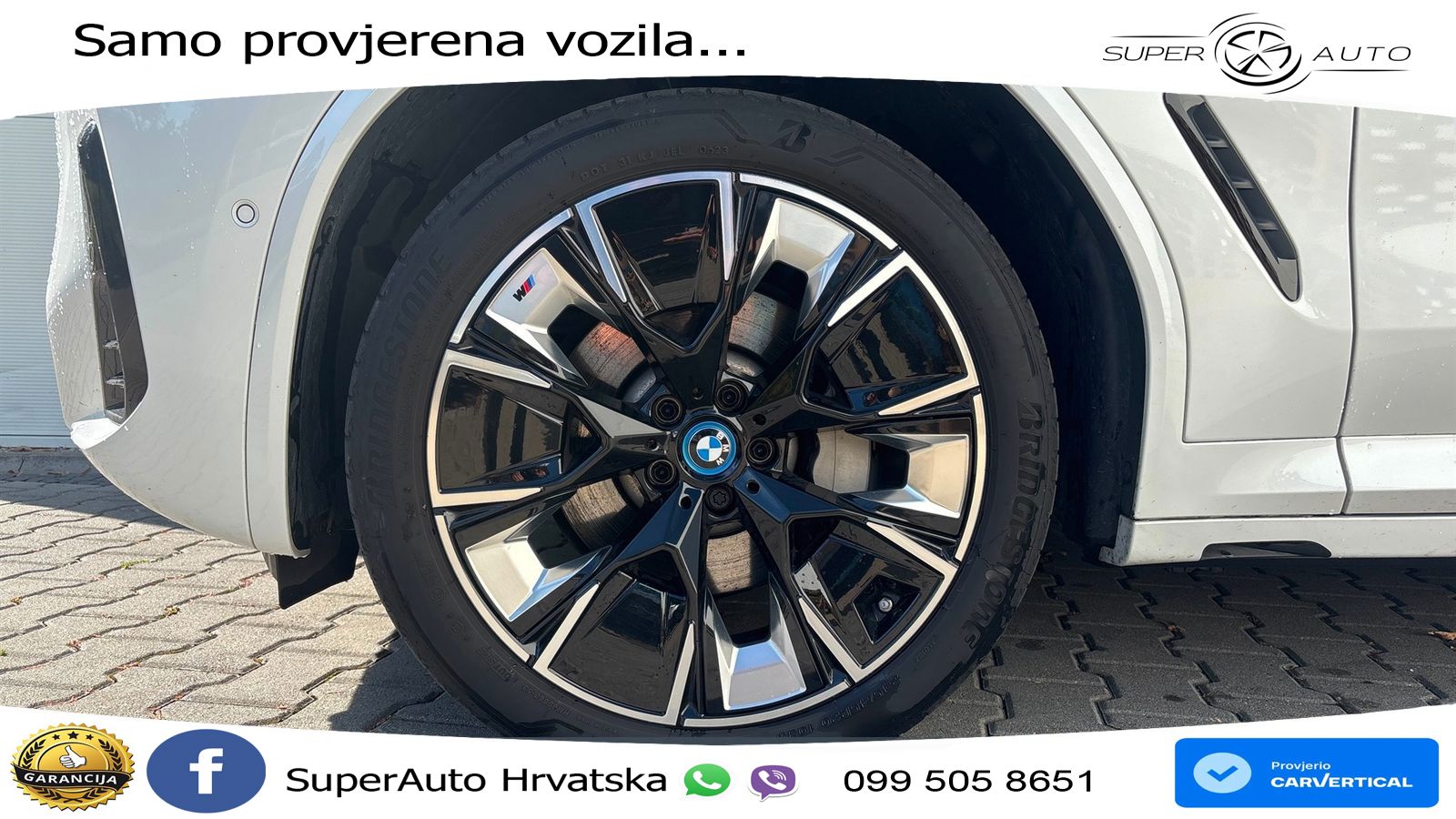 BMW iX3 80 kWh (286 KS) M Sport LED+GR SJED+ACC
