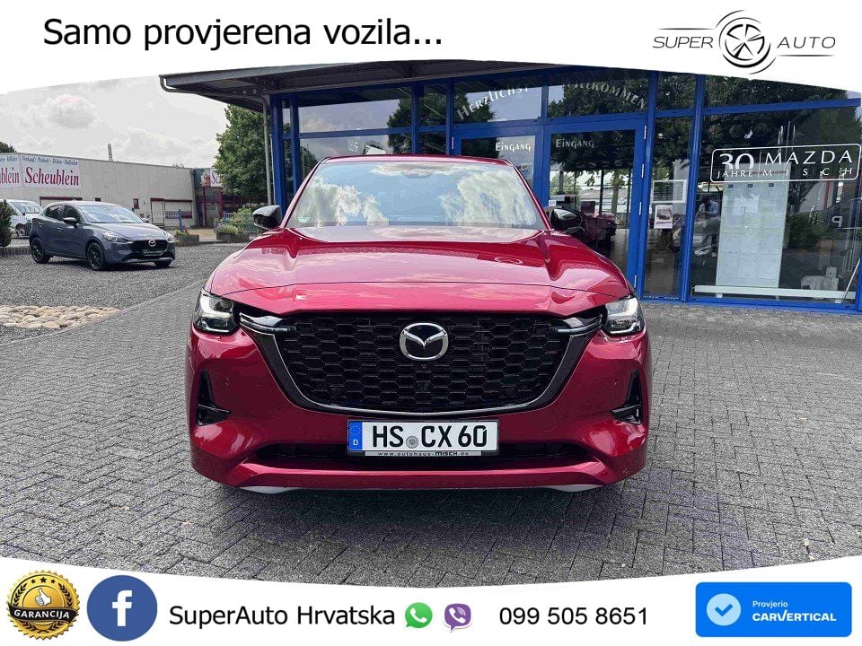 Mazda CX-60 3.3 e-Skyactiv D (254 KS) AWD Automatic MATRIX+GR SJED+KAM