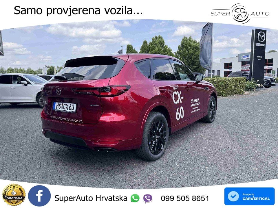 Mazda CX-60 3.3 e-Skyactiv D (254 KS) AWD Automatic MATRIX+GR SJED+KAM