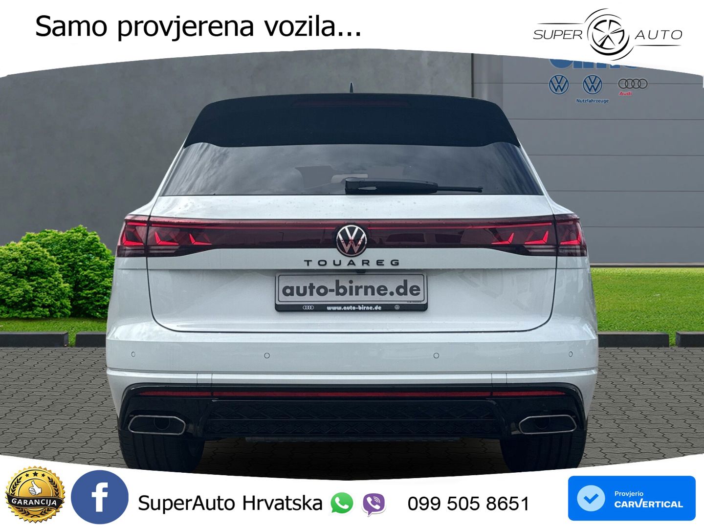 Volkswagen Touareg 3.0 V6 TDI (286 KS) 4MOTION Tiptronic ZRAČNI+ACC+GR SJED+KAM+PANO