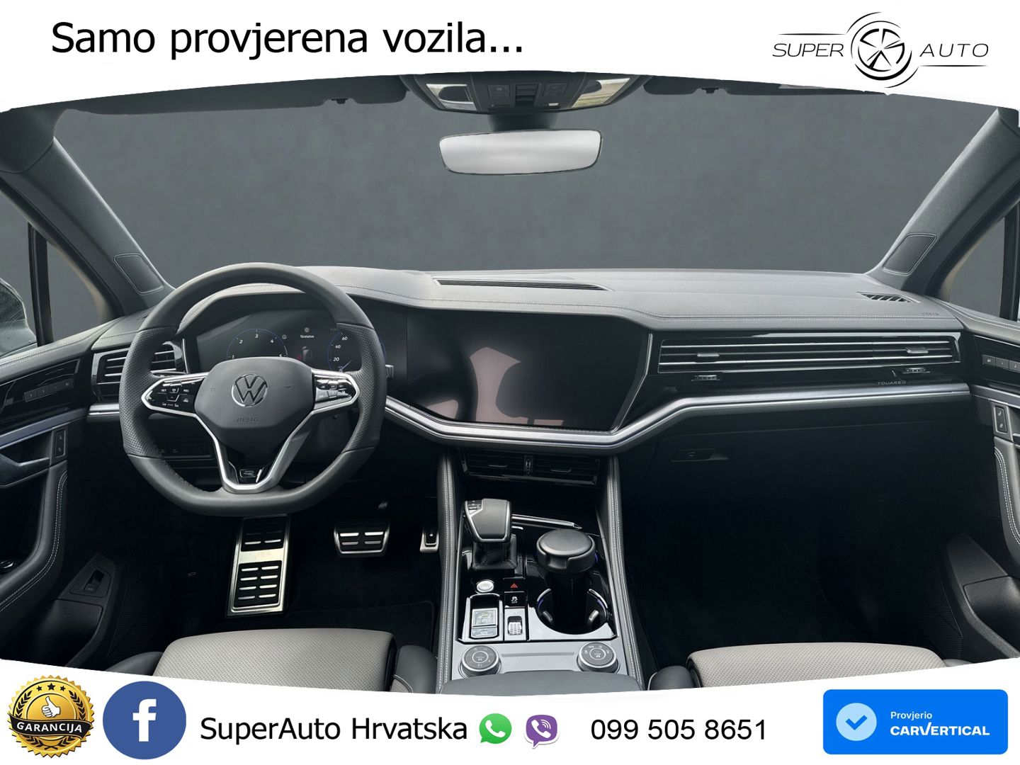 Volkswagen Touareg 3.0 V6 TDI (286 KS) 4MOTION Tiptronic ZRAČNI+ACC+GR SJED+KAM+PANO