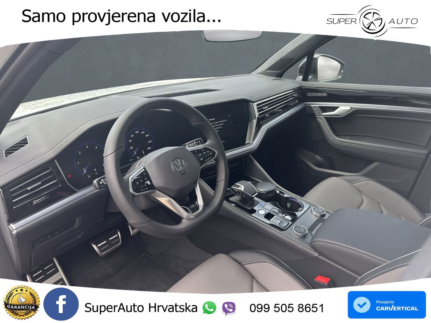 Volkswagen Touareg 3.0 V6 TDI (286 KS) 4MOTION Tiptronic ZRAČNI+ACC+GR SJED+KAM+PANO