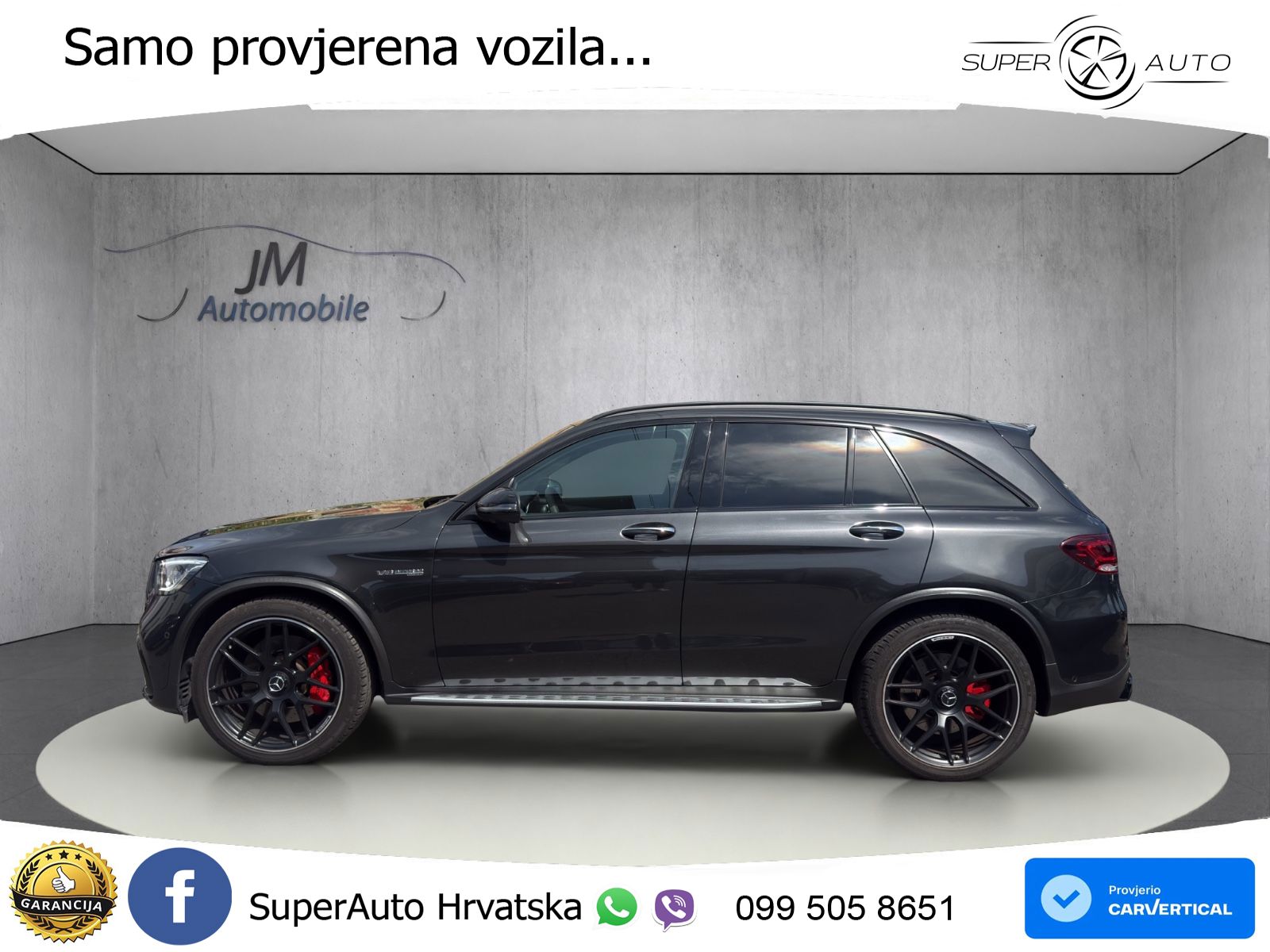 Mercedes AMG GLC 63 S V8 (510 KS) 4MATIC+ MCT ACC+HEAD+4xGR SJED+360+PANO