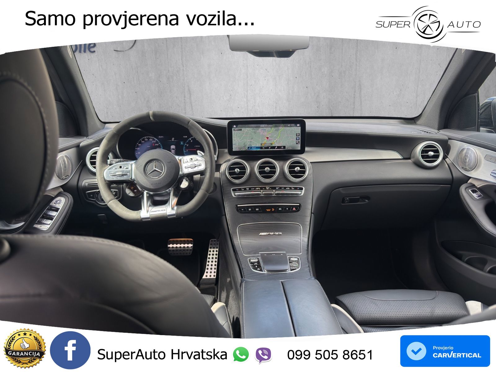 Mercedes AMG GLC 63 S V8 (510 KS) 4MATIC+ MCT ACC+HEAD+4xGR SJED+360+PANO