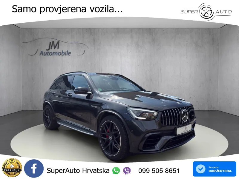 Mercedes AMG GLC 63 S V8 (510 KS) 4MATIC+ MCT ACC+HEAD+4xGR SJED+360+PANO