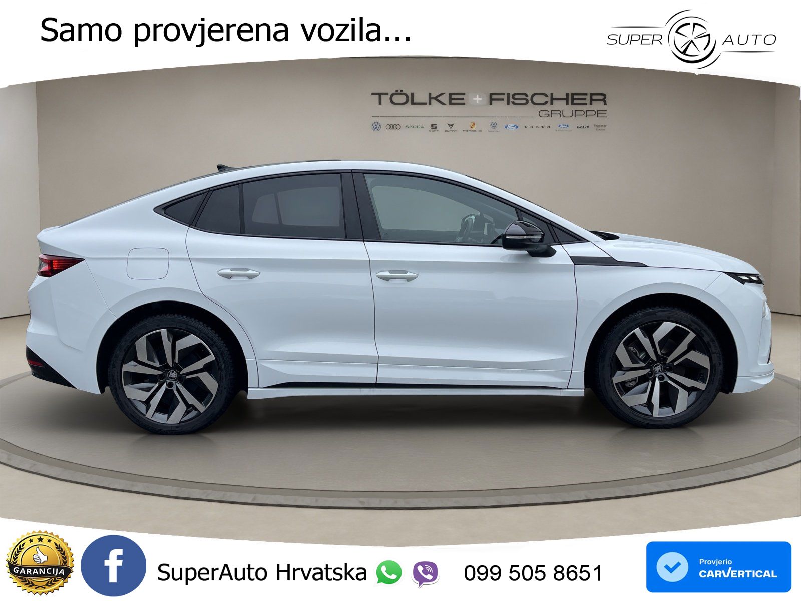 Škoda Enyaq Coupe iV 85 82 kWh (286 KS) SportLine MATRIX+GR SJED+KAM