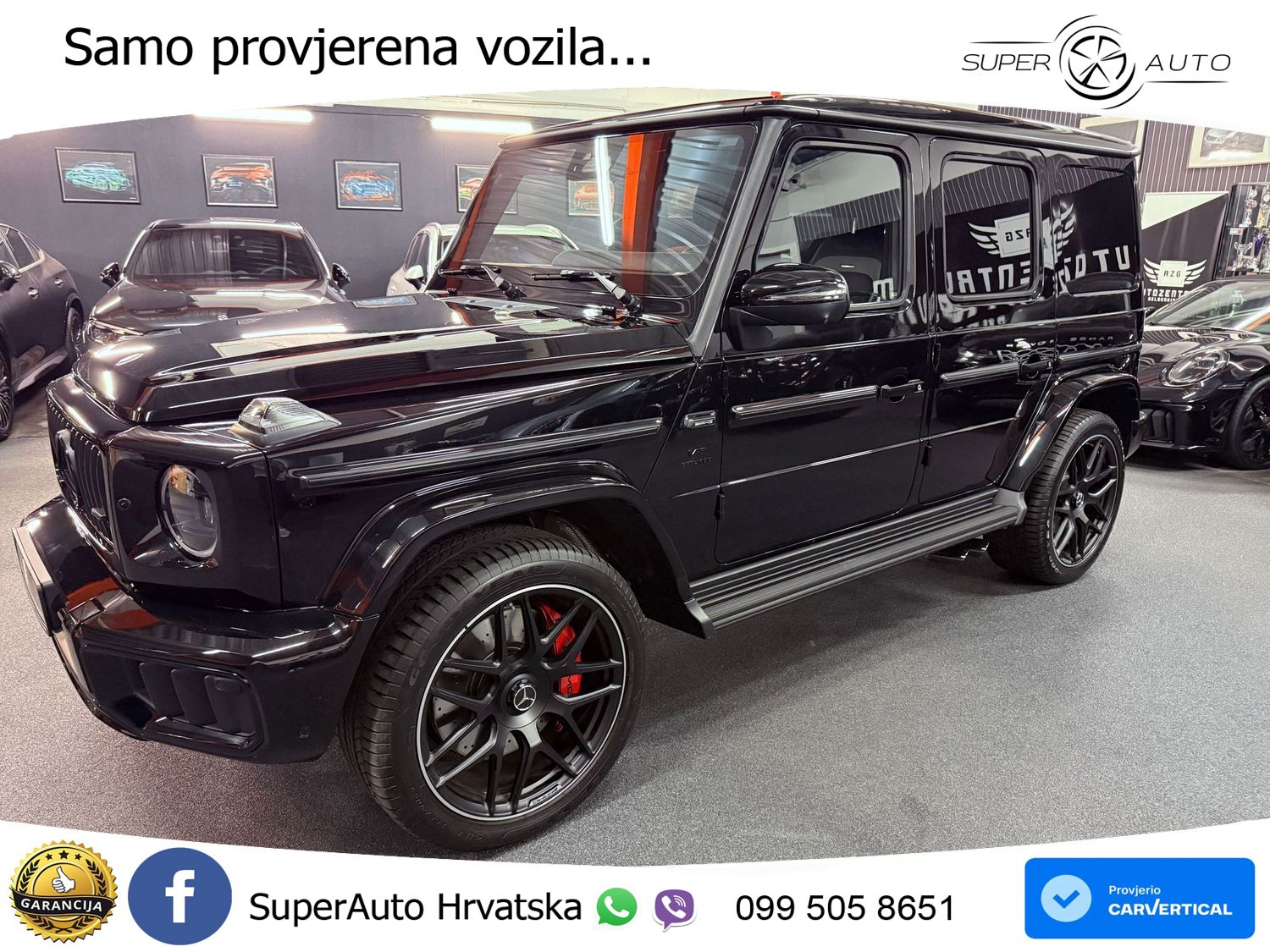 Mercedes AMG G 63 Long V8 (585 KS) 4MATIC 9G-TRONIC AMG SPEEDSHIFT TCT Manufaktur LED+GR SJED+ACC