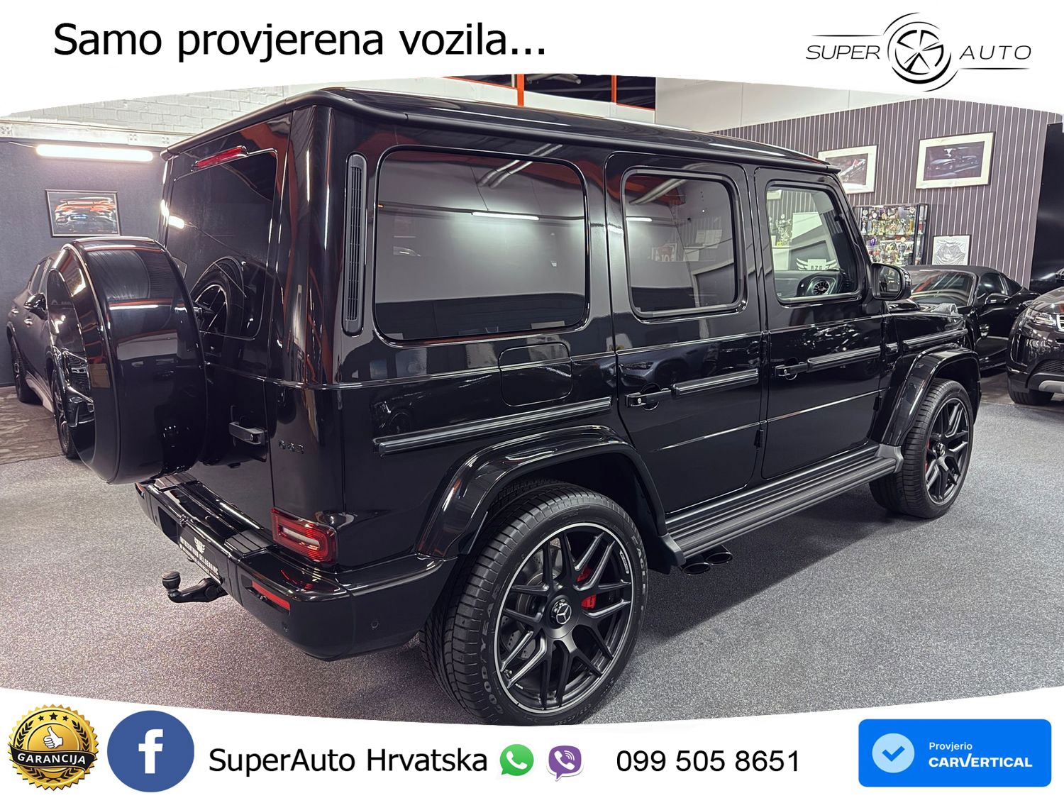 Mercedes AMG G 63 Long V8 (585 KS) 4MATIC 9G-TRONIC AMG SPEEDSHIFT TCT Manufaktur LED+GR SJED+ACC
